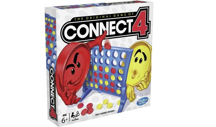 Connect 4 Grid Board Game from Hasbro Gaming
