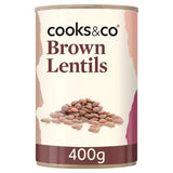 Cooks &amp;amp; Co Brown Lentils   400g