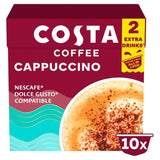 Costa Coffee NESCAFE Dolce Gusto Compatible Signature Blend Cappuccino Pods   10 per pack