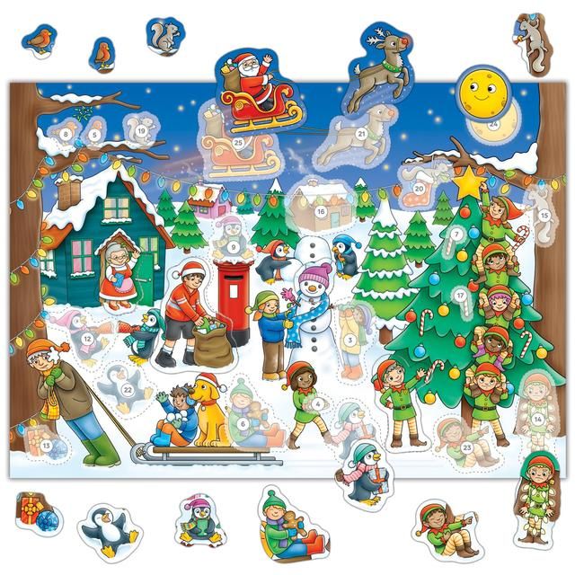 Countdown To Christmas Activity Book