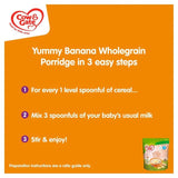 Cow &amp;amp; Gate Banana Wholegrain Porridge Baby Cereal   200g
