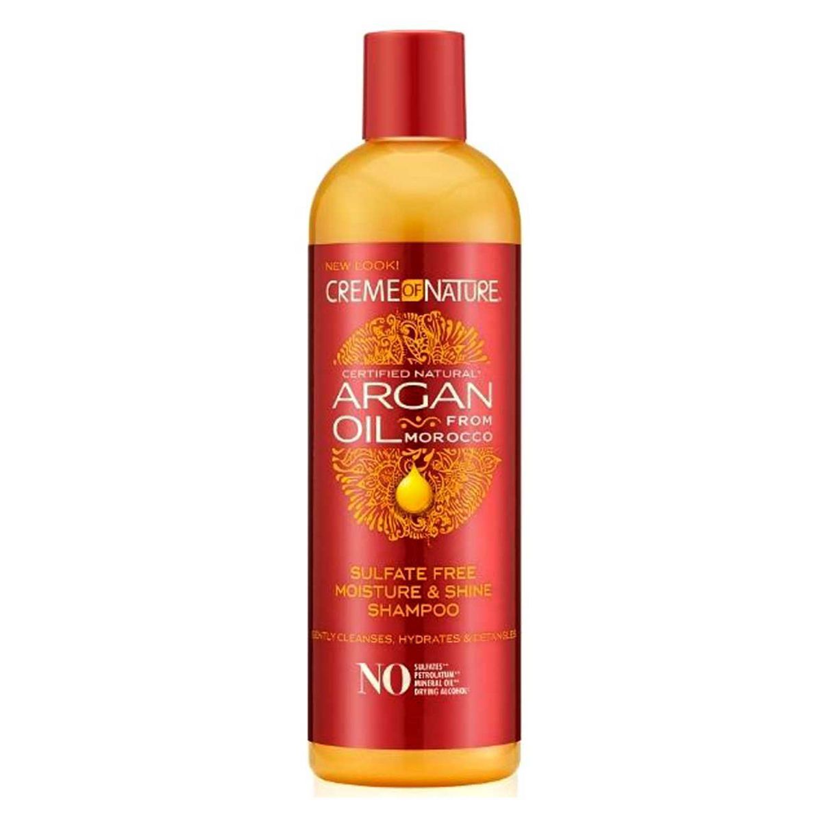 Cr&amp;egrave;me of Nature Argan Oil Moisture Shine Shampoo (Sulphate Free) 354ml