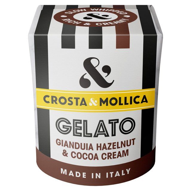 Crosta &amp;amp; Mollica Gianduia Hazelnut &amp;amp; Chocolate Gelato   450ml