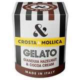 Crosta &amp;amp; Mollica Gianduia Hazelnut &amp;amp; Chocolate Gelato   450ml