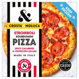 Crosta &amp;amp; Mollica Stromboli Sourdough Pizza with Pepperoni &amp;amp; Spicy Salami   447g