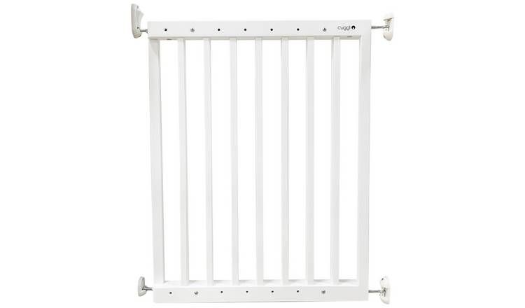 Cuggl White Wooden Safety Gate