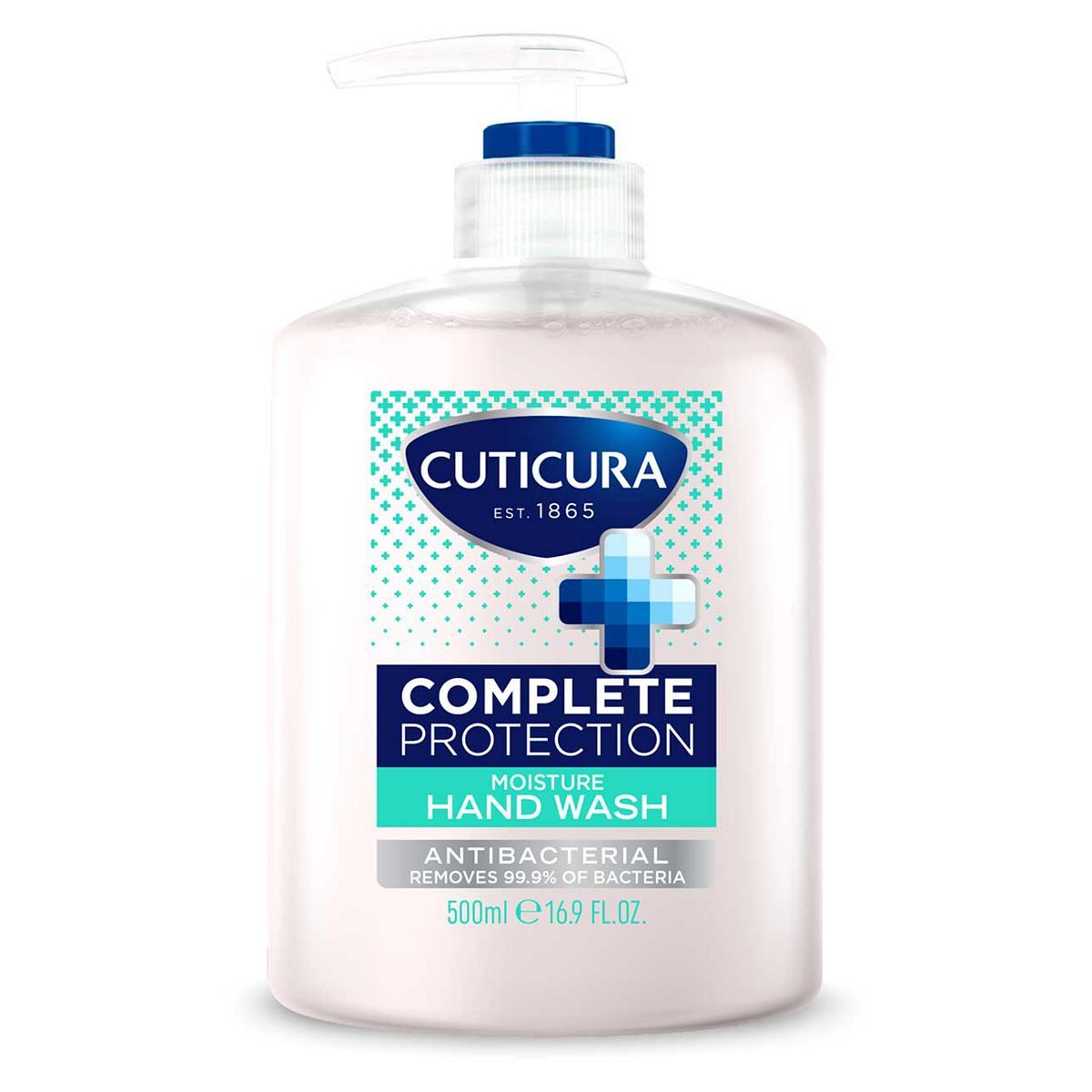 Cuticura Complete Protection Moisture  Hand Wash, Antibacterial, 500ml