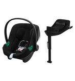 Cybex Aton B2 &amp;amp; Base One (iSize Infant Carrier &amp;amp; Base) - Volcano Black