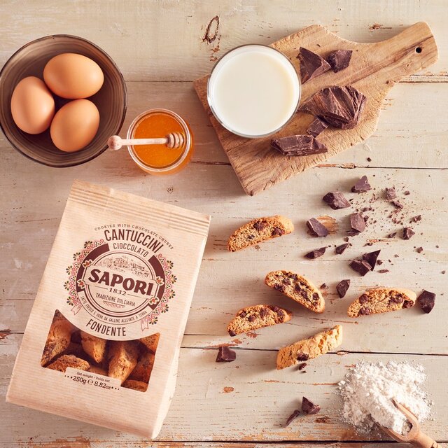 Sapori Cantuccini Dark Choco Chunks   175g - McGrocer
