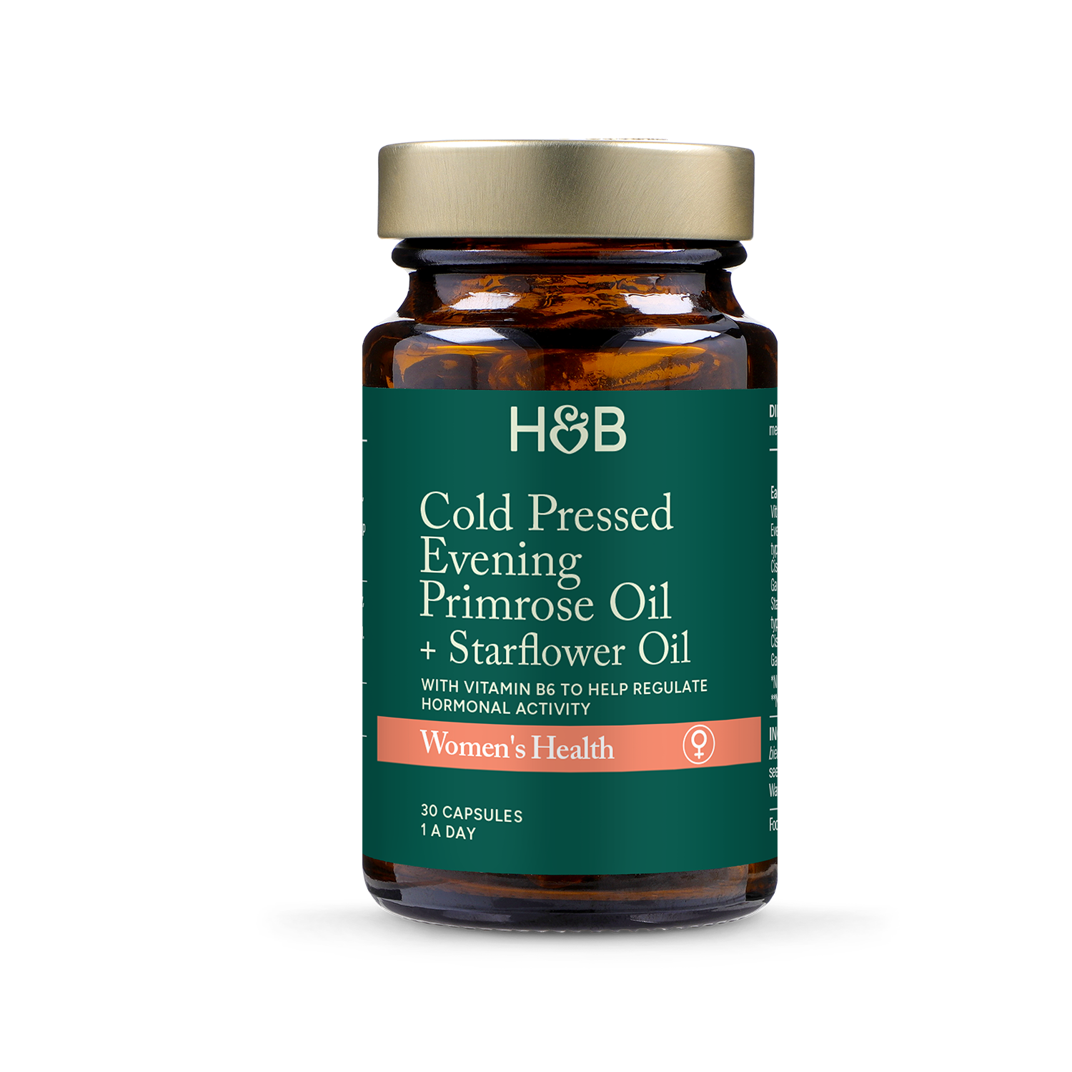 Holland & Barrett Evening Primrose & Starflower Oil 1000mg 30 Capsules - 999080