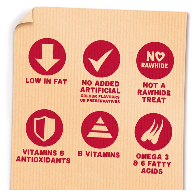 Bakers Whirlers Bacon and Cheese Dog Treats   450g - McGrocer