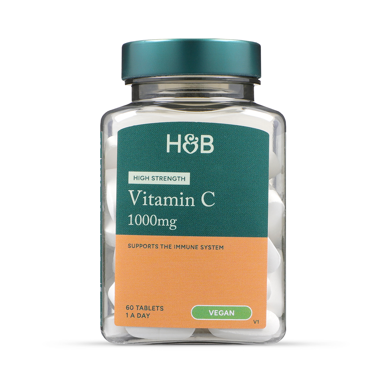 Holland & Barrett Vitamin C 1000mg 60 Tablets - 998393