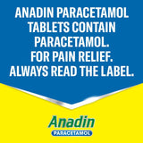 Anadin Paracetamol Pain Relief for Headaches Cold & Flu Tablets 16    16 per pack - McGrocer