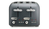 De'Longhi CT04.GY Argento Silva Toaster  - Grey