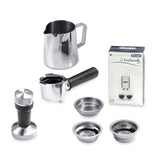 De'Longhi Dedica Arte Pump Espresso Coffee Machine in Silver, EC885.M
