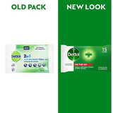 Dettol On the Go Hands and Surface Antibacterial Wipes 15s