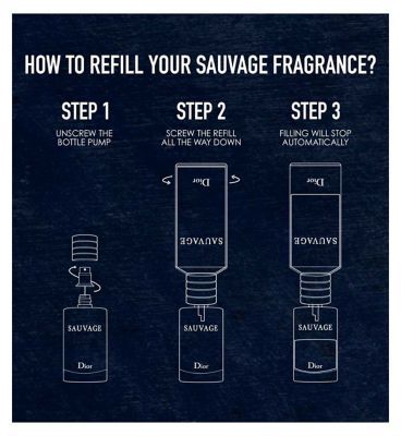 Dior Sauvage Parfum Refill 300ml