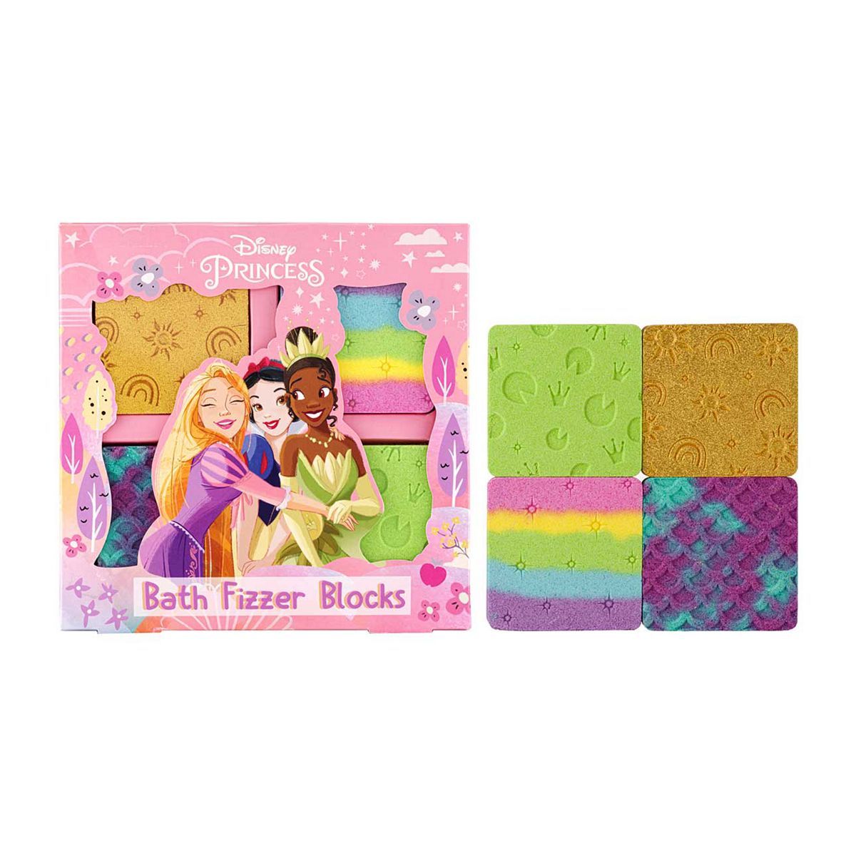 Disney Princess Bath Fizzers 4x 50g