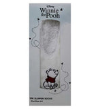 Disney Winnie The Pooh 1pk Ladies Slipper Sock