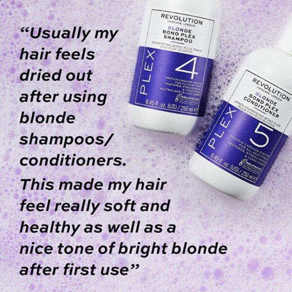 DNR Revolution Haircare Blonde Plex 4  Bond Plex Shampoo