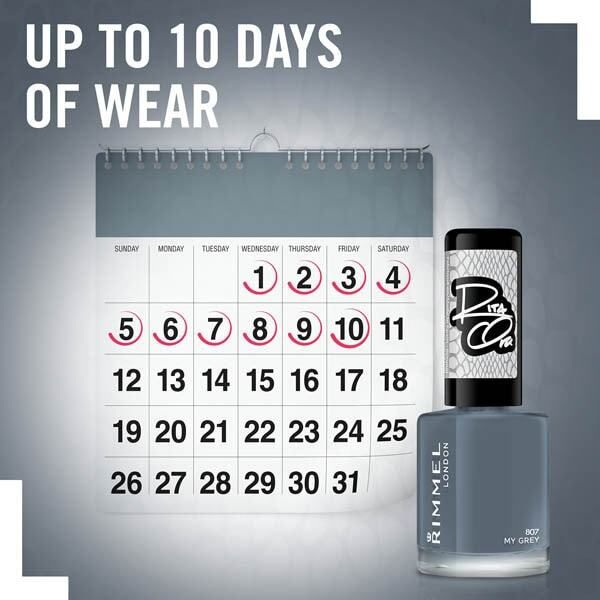 DNR RIMMEL DNR RIMMEL ORA 60 SECS N/P 807 MY GREY