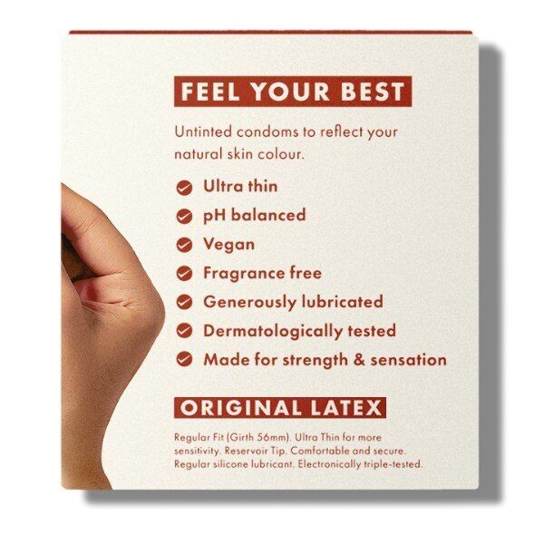 DNR Roam Skin Tone Condoms Fair 12 Pack