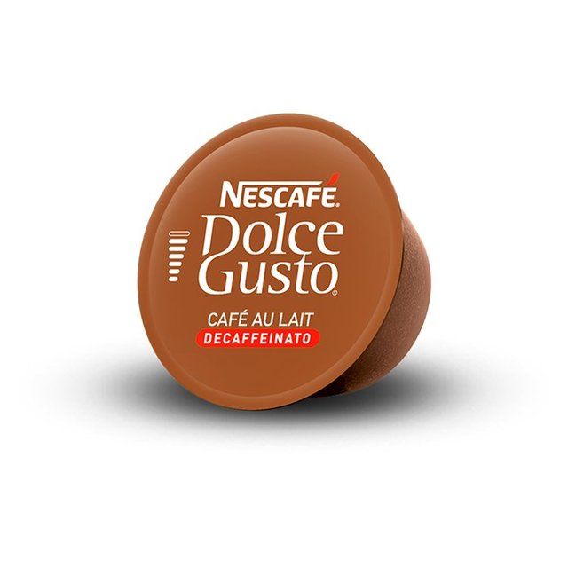 Dolce Gusto Cafe Au Lait Decaf   16 per pack
