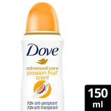 Dove Advanced Antiperspirant Deodorant Passion Fruit Aerosol   150ml
