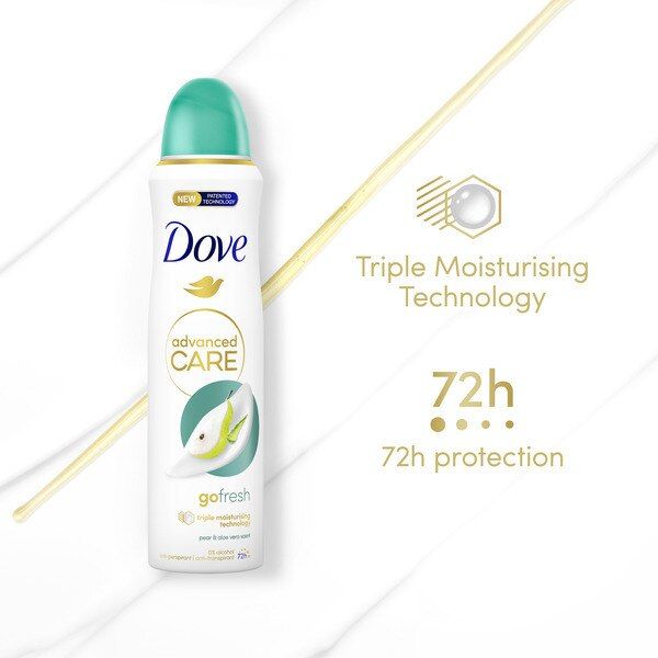 Dove Anti-Perspirant Deodorant Spray Pear &amp;amp; Aloe Vera 200ml