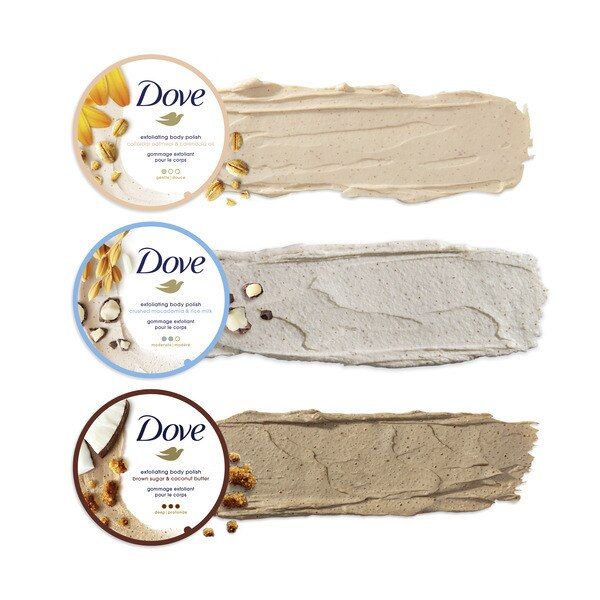 Dove Body Scrub Crushed Macadamia &amp;amp; Rice Milk 225ml