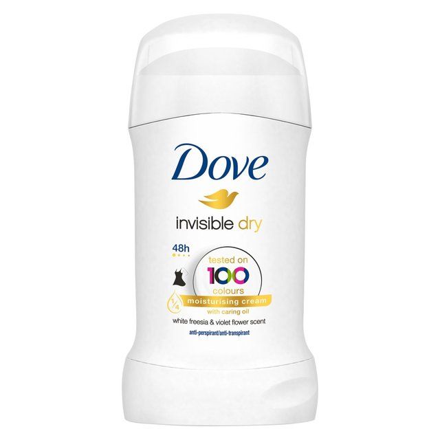 Dove Invisible Dry 48 hours Deodorant Stick for Moisturizing Protection   40ml