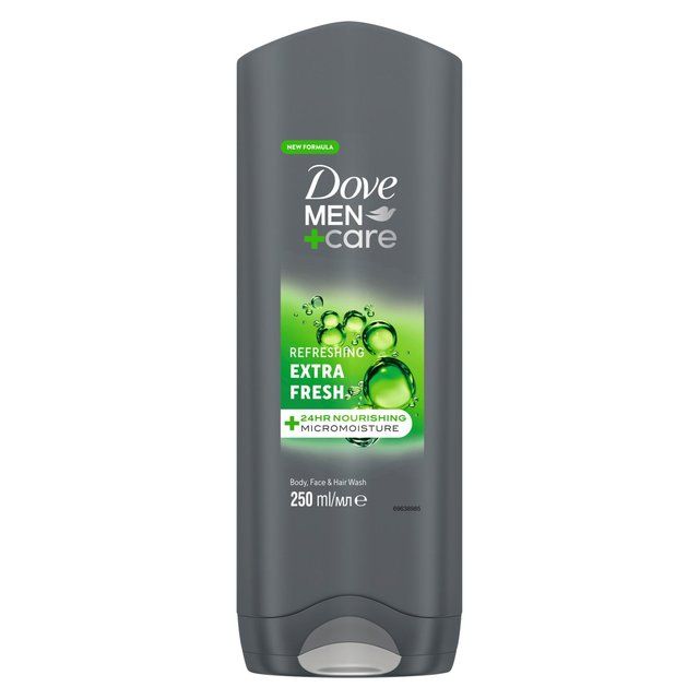 Dove Men+Care Fresh Awake Body &amp;amp; Face Wash   250ml