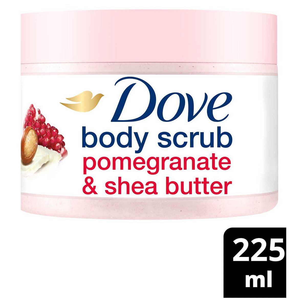 Dove Pomegranate Seeds &amp;amp; Shea Butter Body Scrub 225 ml