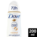 Dove Women Advanced Antiperspirant Deodorant Coconut &amp;amp; Jasmine Aerosol   200ml