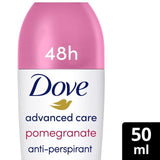 Dove Women Advanced Antiperspirant Deodorant Roll on Pomegranate   50ml