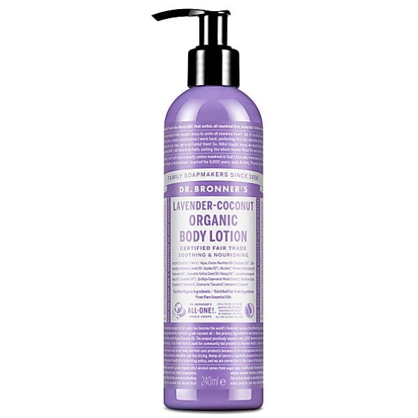 Dr Bronner Organic Lavender Coconut Lotion - 237ml