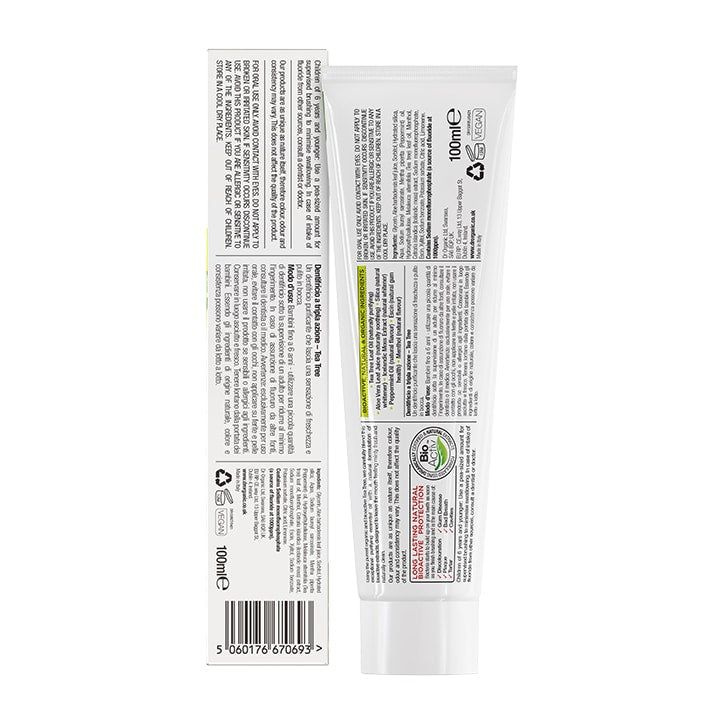 Dr Organic Coconut Oil Toothpaste 100ml