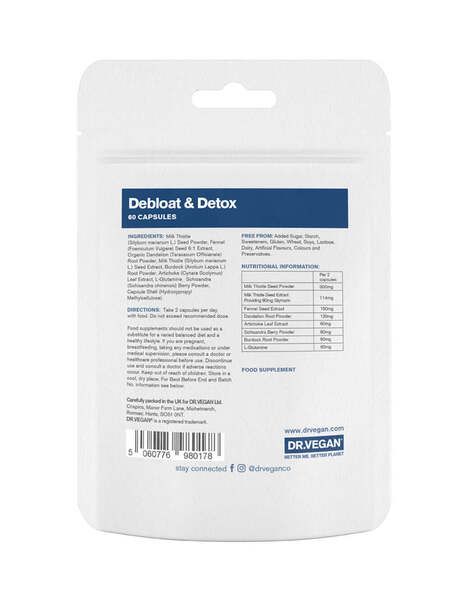 DR.VEGAN Debloat &amp;amp; Detox | 30 Day Supply