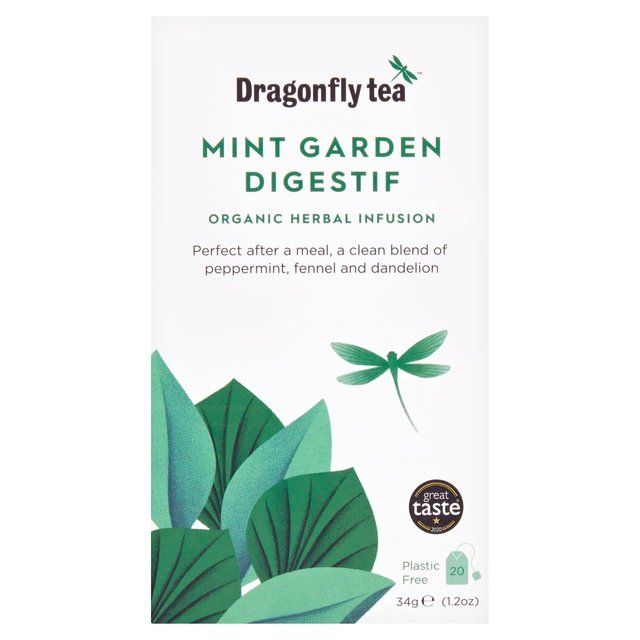Dragonfly Organic Mint Garden Digestif   20 per pack