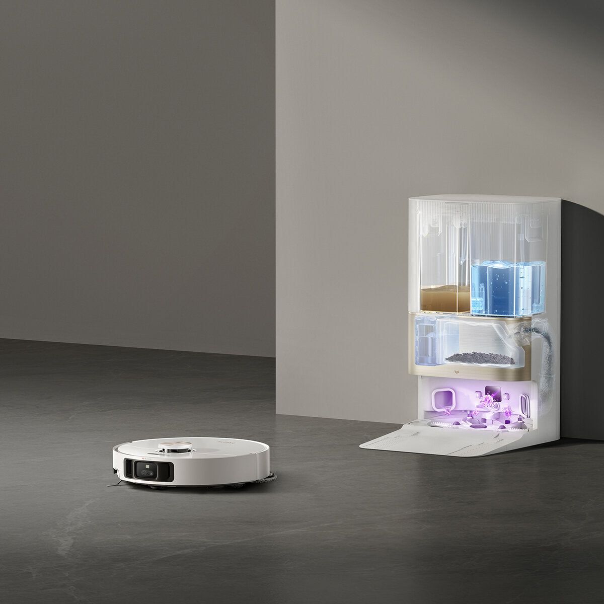 Dreame X40 Ultra Complete Robot Vacuum &amp;amp; Mop with Self-Cleaning and Auto-Empty, RLX63CE-2