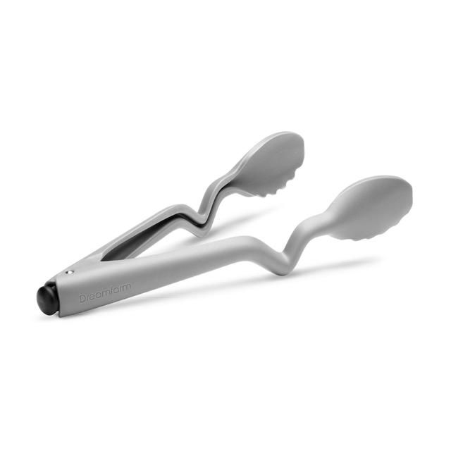 Dreamfarm Clongs Grey Click-lock Serving Tongs