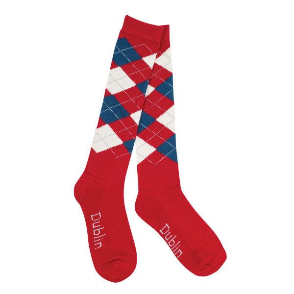 Dublin Unisex Argyle Socks