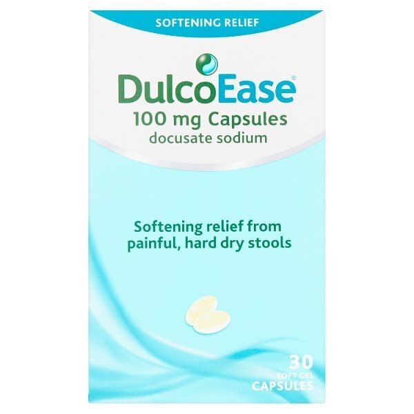 Dulcoease Softening Relief 100mg Capsules x30