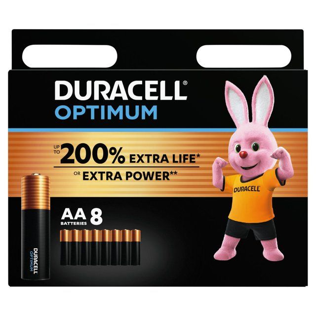 Duracell Optimum AA Batteries   8 per pack