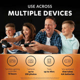 Duracell Recharge Plus AA Rechargeable Batteries   4 per pack