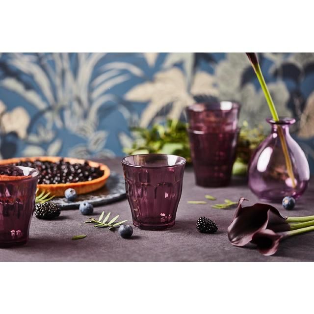 Duralex Picardie Plum Tumbler 25cl    4 per pack