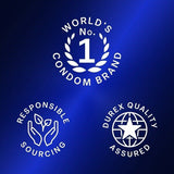Durex Mutual Climax Condoms Silicone Lube Regular Fit 12s
