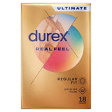 Durex Real Feel Non Latex Condoms 18 Pack   18 per pack