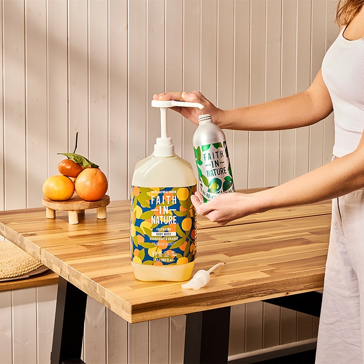 Faith in Nature Fragrance Free Body Wash 5L - McGrocer