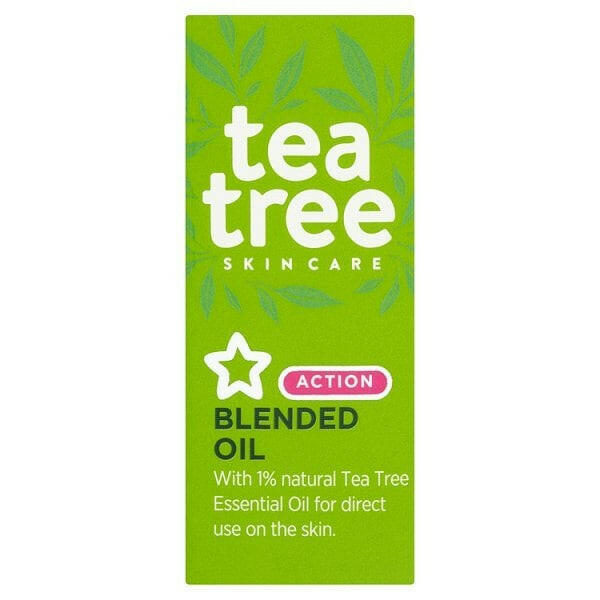 Superdrug Tea Tree Blended Oil 10ml GOODS Superdrug   